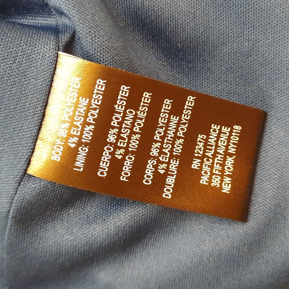 NWT, Tahari ASL Teal Belted Jumpsuit - Picture 12 of 14